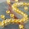 12 Pack: Yellow Faceted Citrine Coin Beads by Bead Landing™